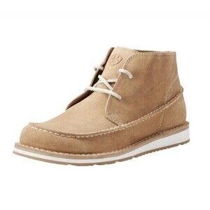 Ariat Women’s Cruiser Lace Up Booties Chukka Mocassin Suede Dirty Taupe Sz 10B